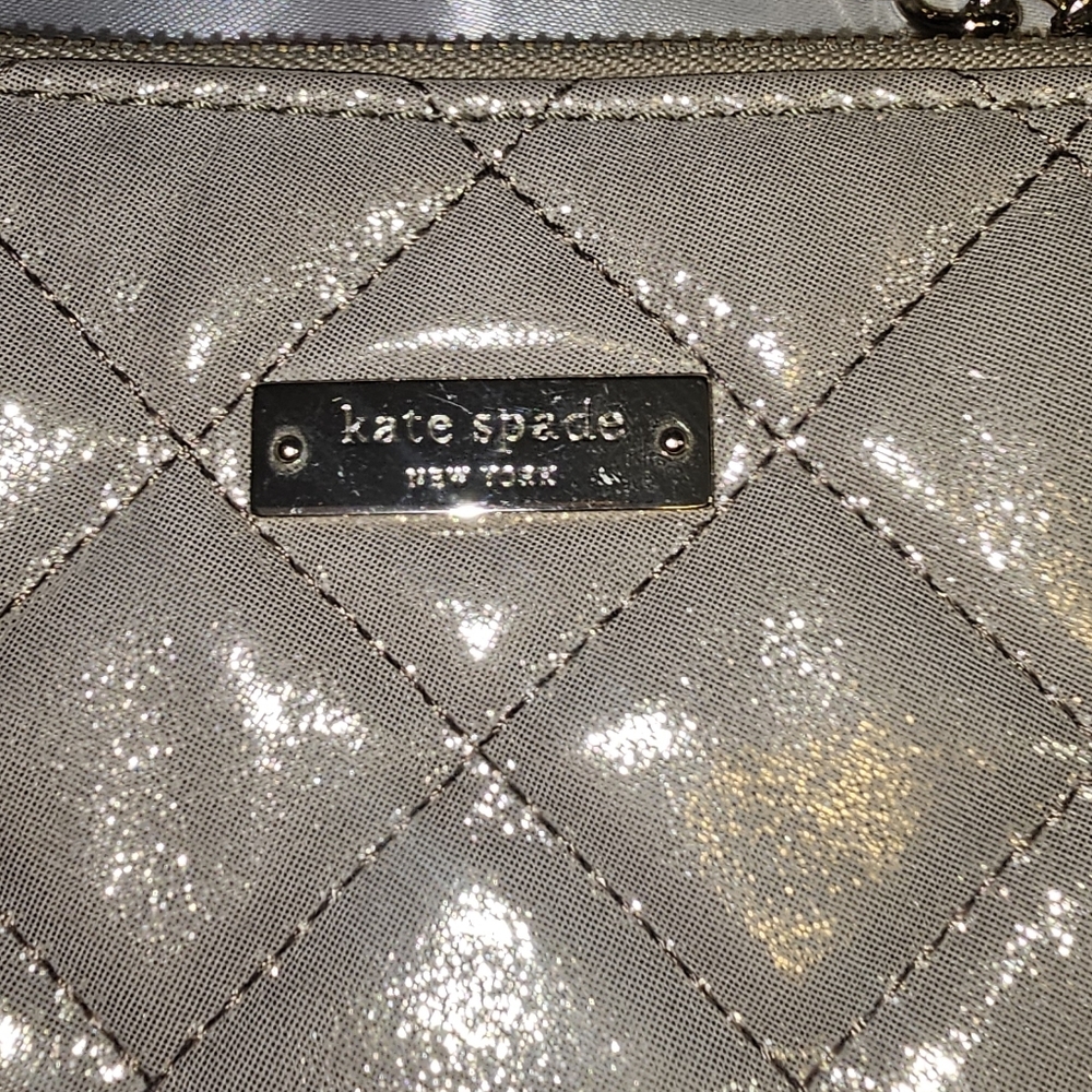 Kate Spade Metallic Crossbody With Authenication Papers It's A Beautiful 😍